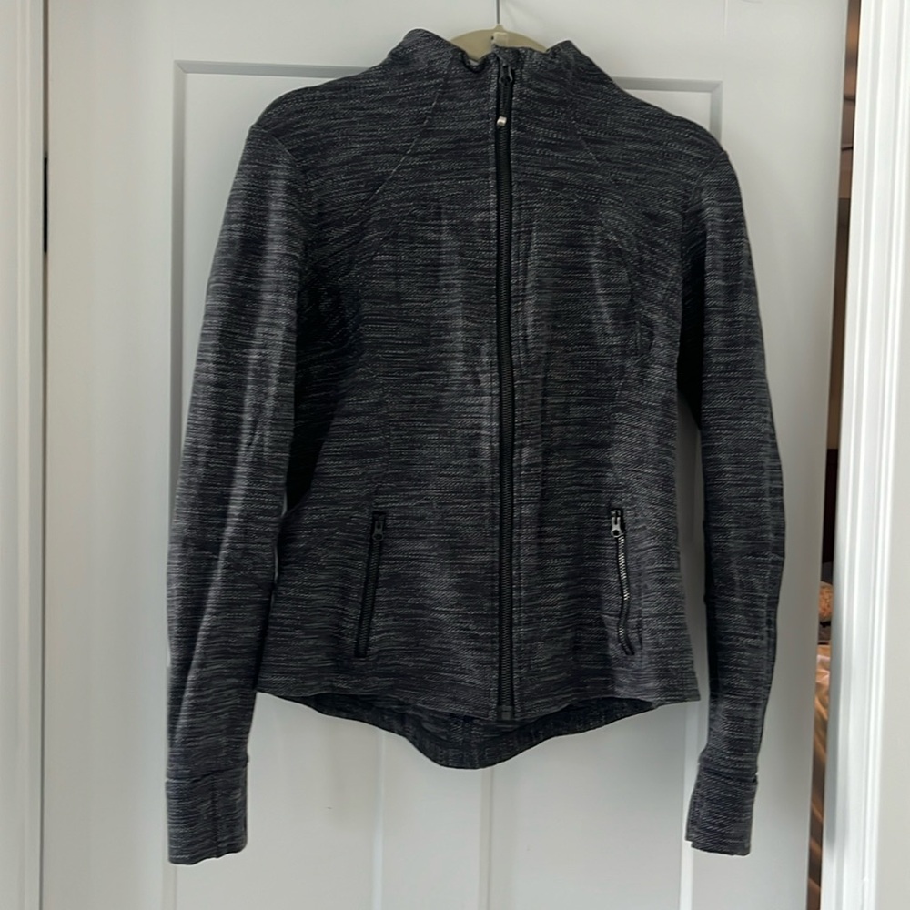 Lululemon forme jacket jacquard print size 8